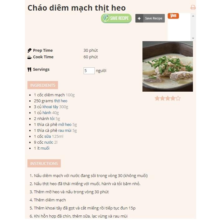 [HÀNG CHUẨN CHẤT LƯỢNG] Hạt diêm mạch Organic Quinoa Absolute Organic Gói 1Kg - Úc