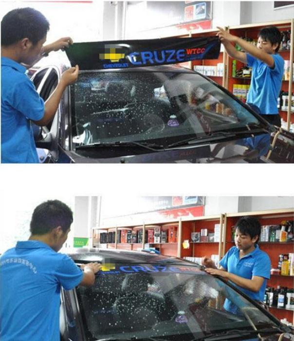 [HCM]Tem dán kính lái chống nắng ô tô (mitsu)