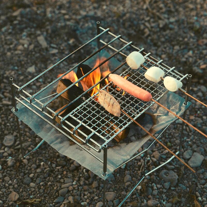 Phụ kiện vỉ nướng giá đốt củi Campingmoon SOLO-202 (MTG-JS)