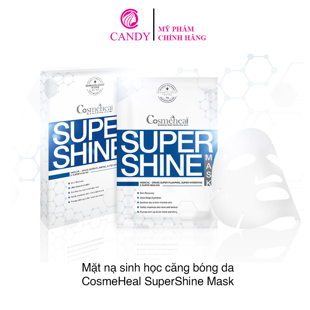 [Hoàn Tiền 8%]Mặt Nạ Căng Bóng Da CosmeHeal Super Shine Mask