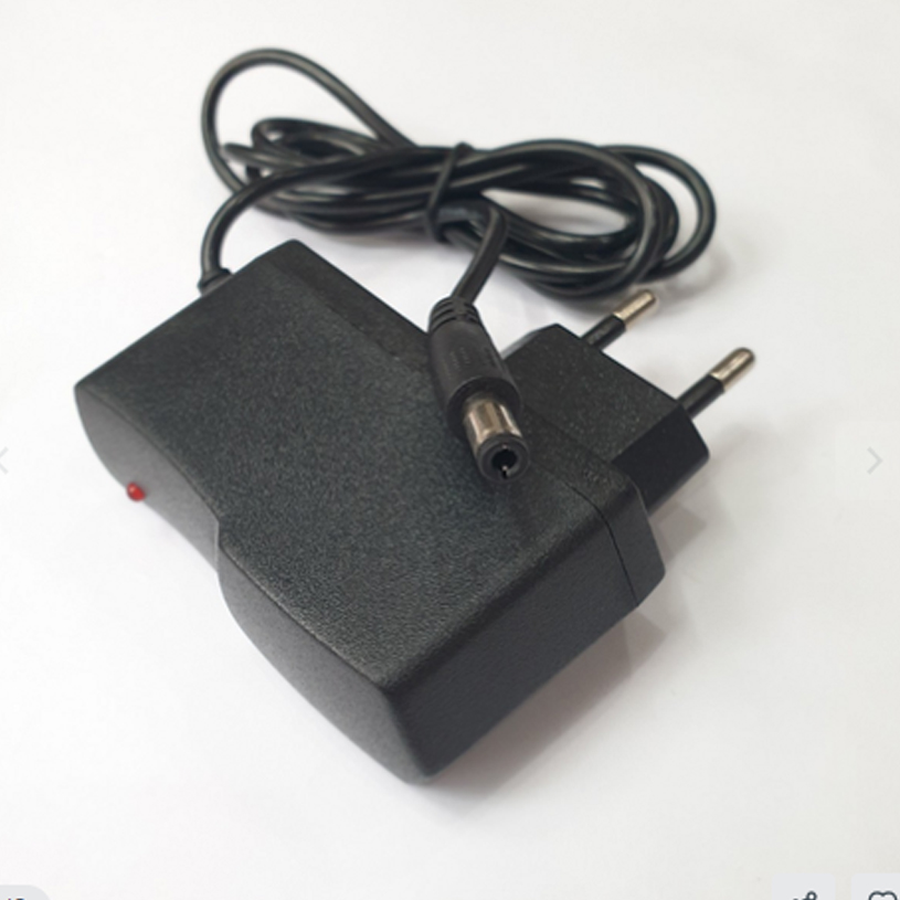 Adapter 9V-1A đầu lớn 5.5mm, hàng chất lượng.