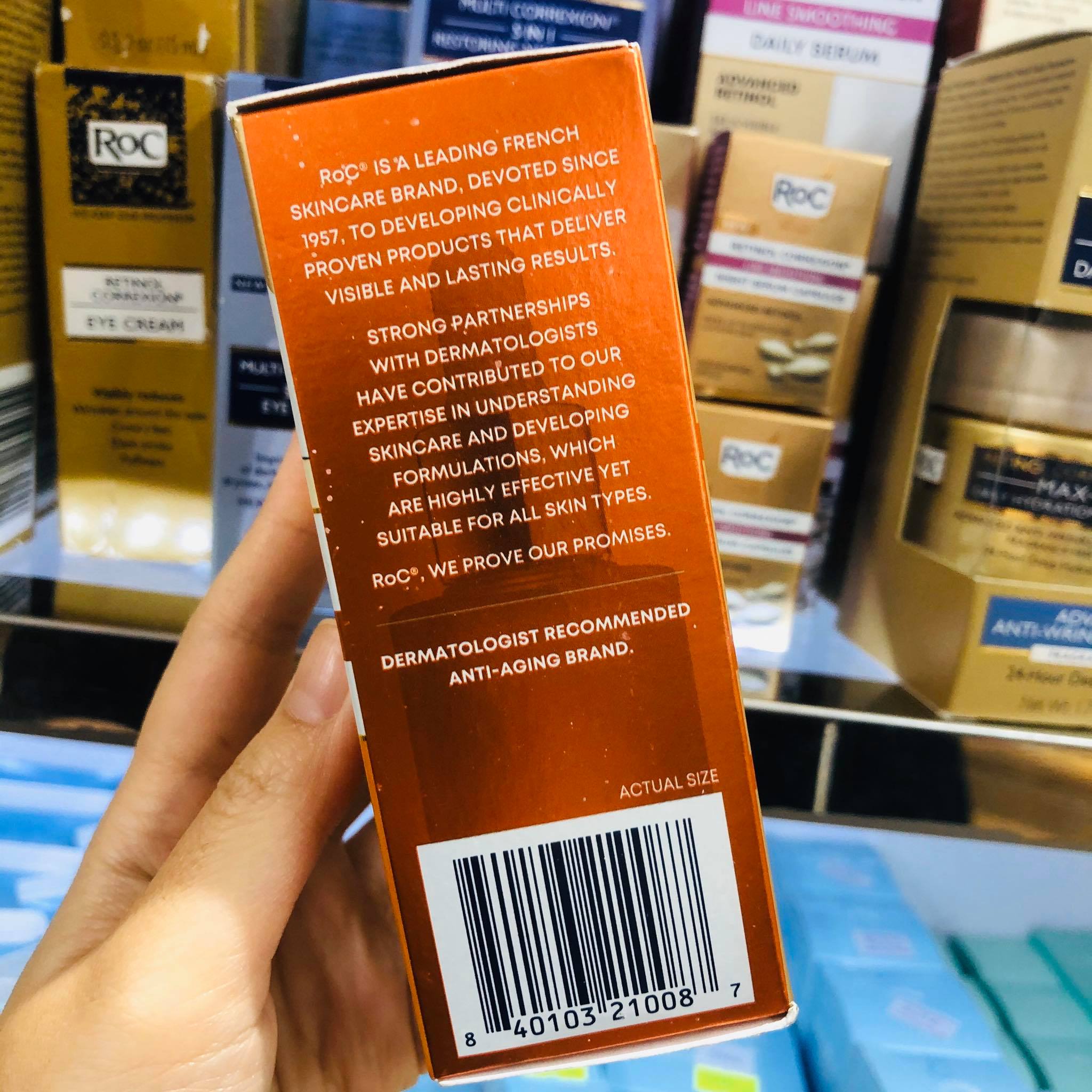 [HCM]Tinh chất  RoC Multi Correxion Revive + Glow Vitamin C Daily Serum (30mL)