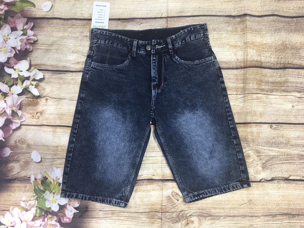 [HCM]QUẦN SHORT JEAN BẺ LAI TRƠN