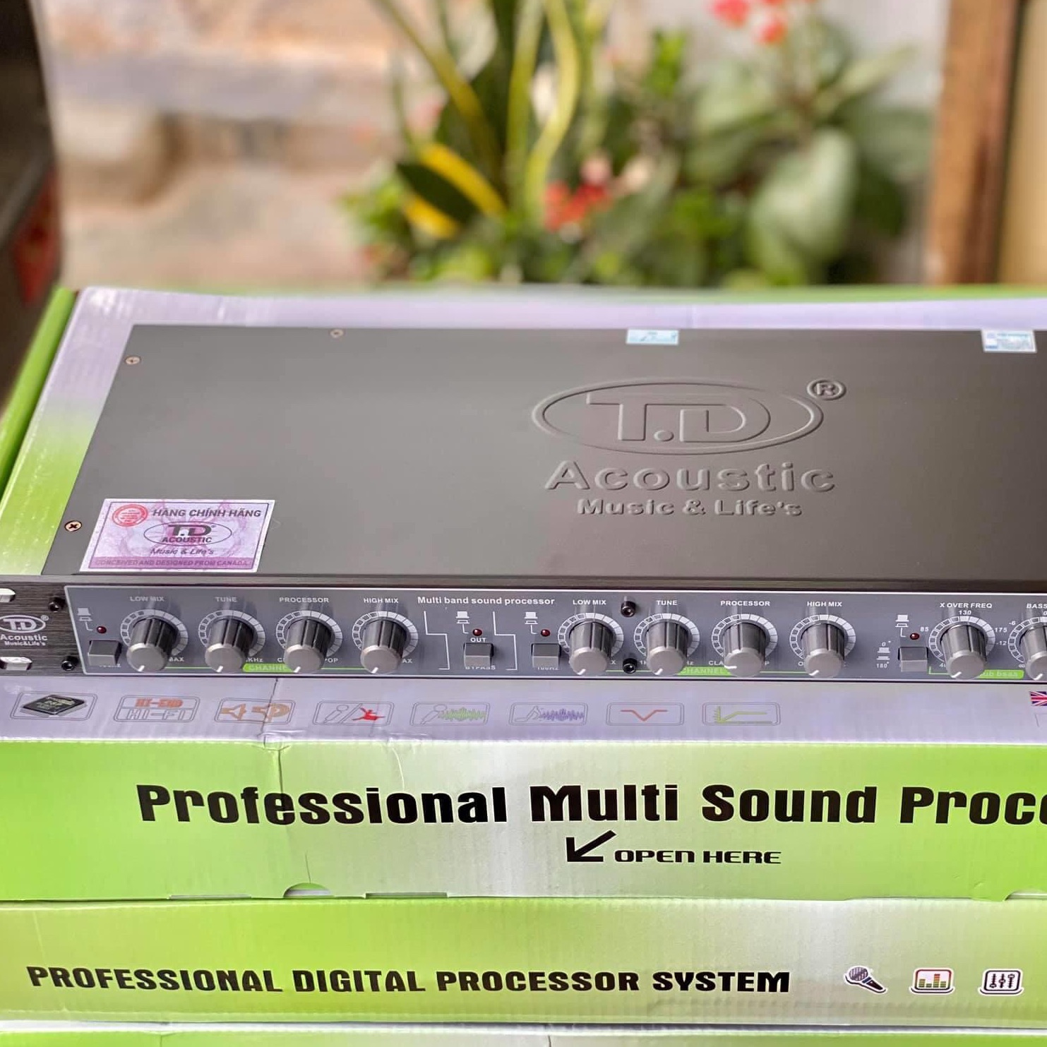 Nâng tiếng TD Acoustic CB-800 pro