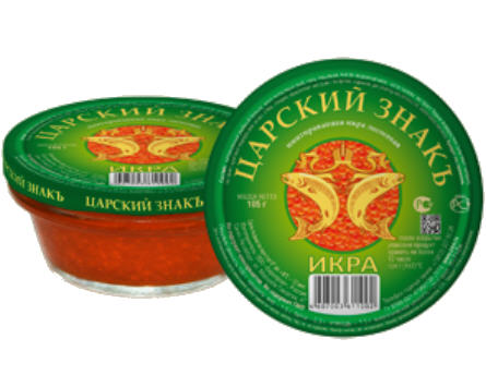 Trứng cá hồi đỏ  Nga  105g  Trứng cá đỏ nga