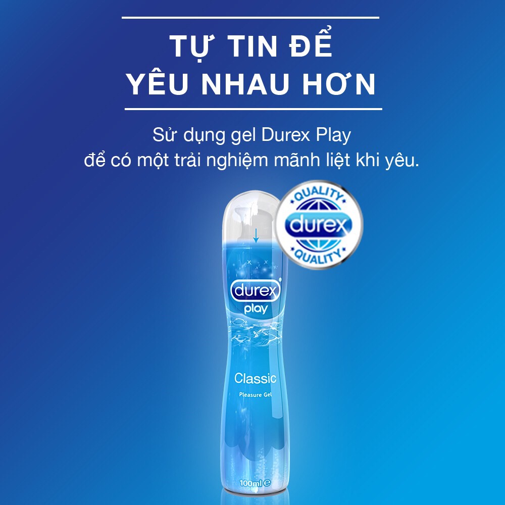 [HCM]Gel Bôi Trơn Durex Play Classic 100ml / chai