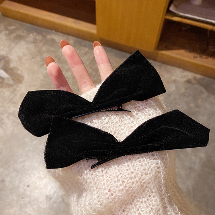 Kẹp tóc nơ Jisoo blackpink set 2 kẹp tóc nơ phong cách Hàn Quốc