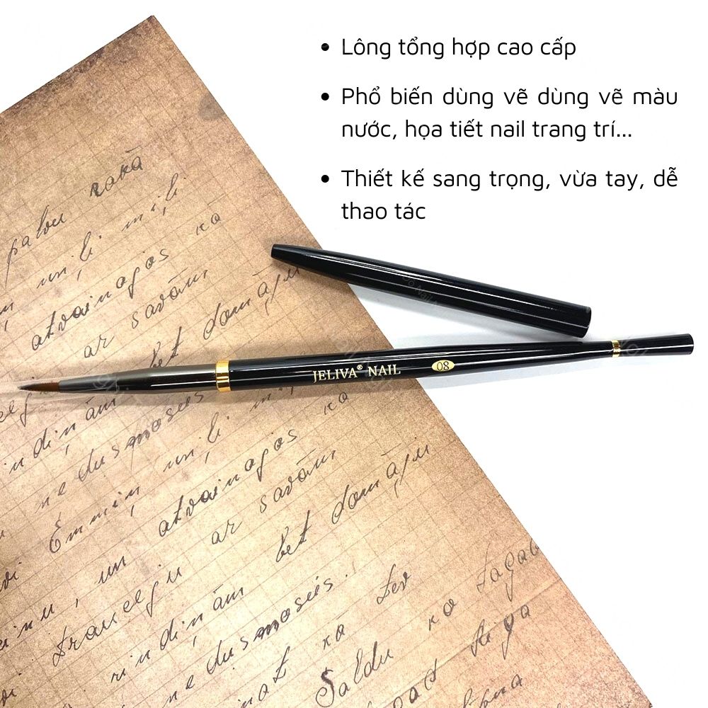 Cọ vẽ màu nước Jeliva 08