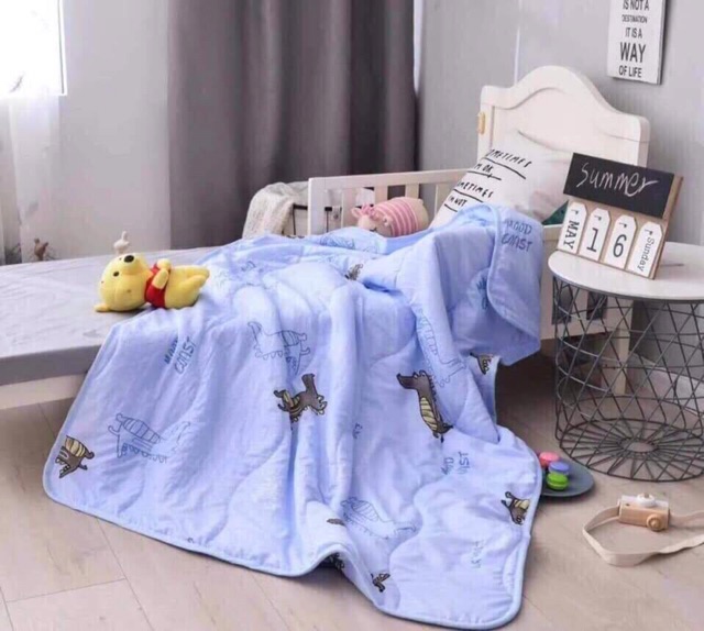 Chăn muji hoạt hình cho bé