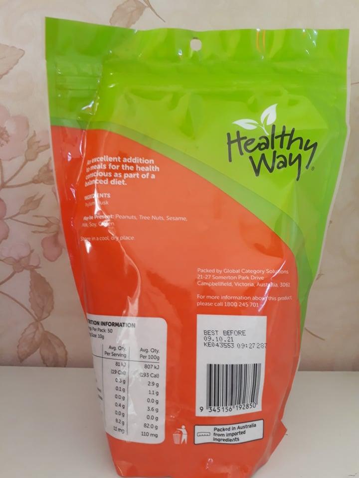 Vỏ hạt mã đề Healthy Way - Psyllium Husk 500g