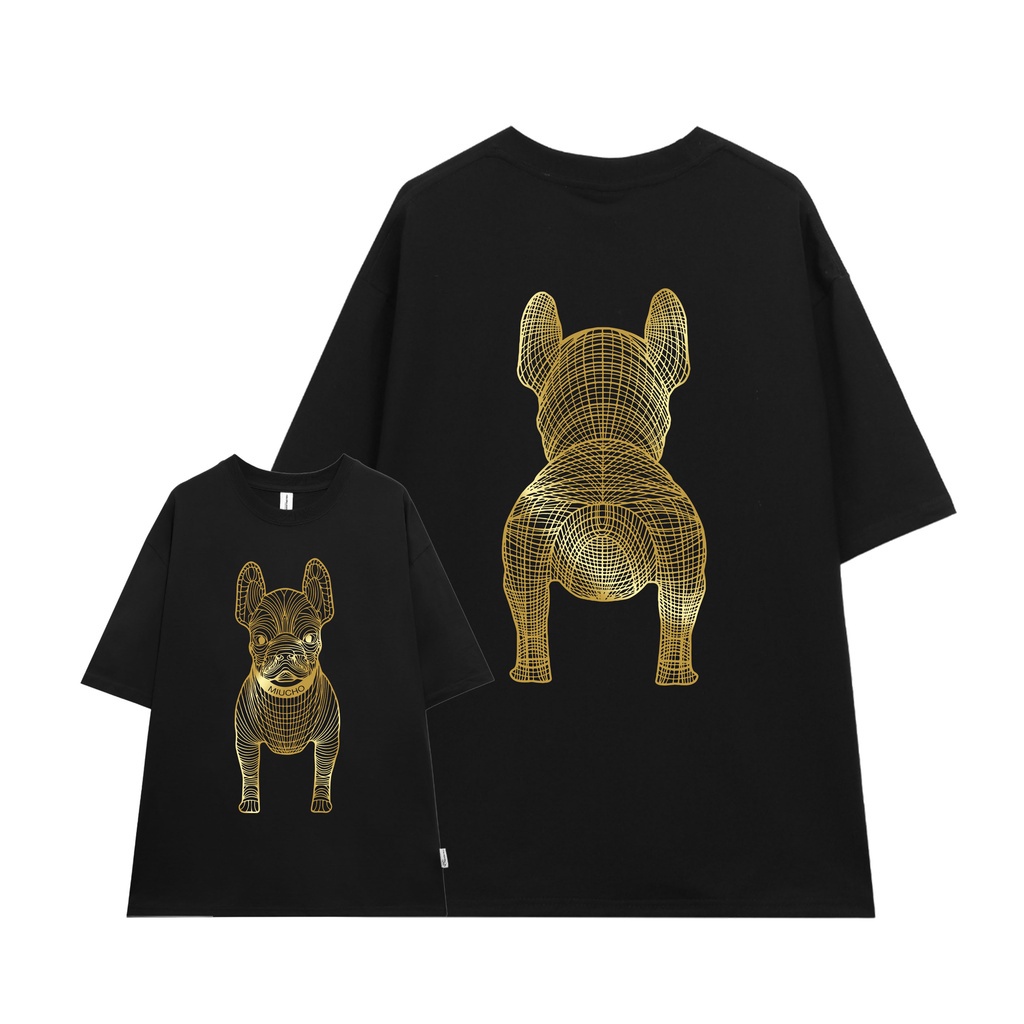 Áo thun unisex form rộng  Miucho basic tee tay lỡ dành cho nam nữ