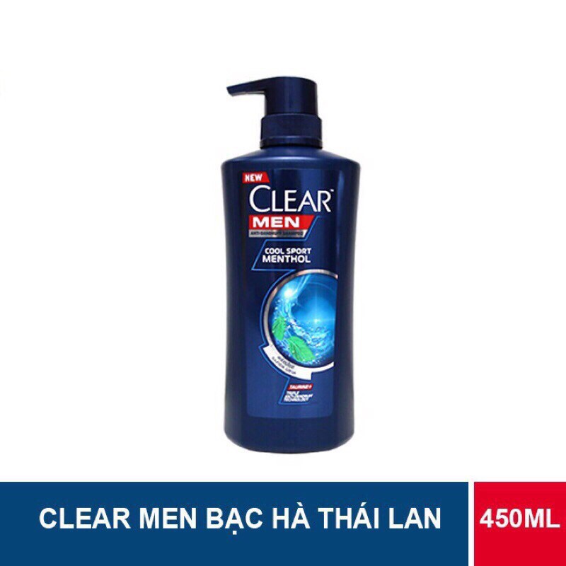 Dầu Gội Clear 450Ml Thái Lan