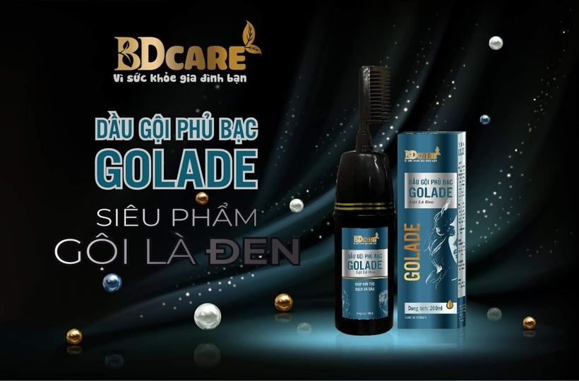 Dầu gội phủ bạc - GOLADE