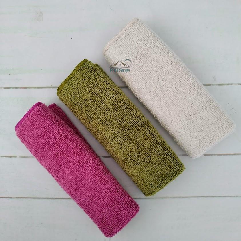 Bộ 3 khăn lau Microfiber Lock&Lock 32x32cm P-0684