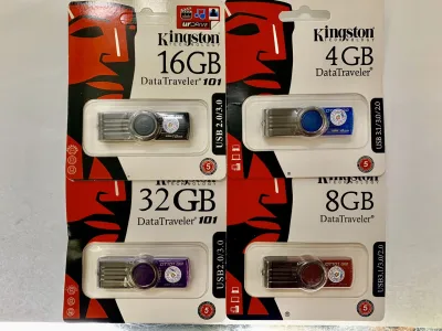 USB Kingston DT101 4GB 8GB 16GB 32GB 64GB