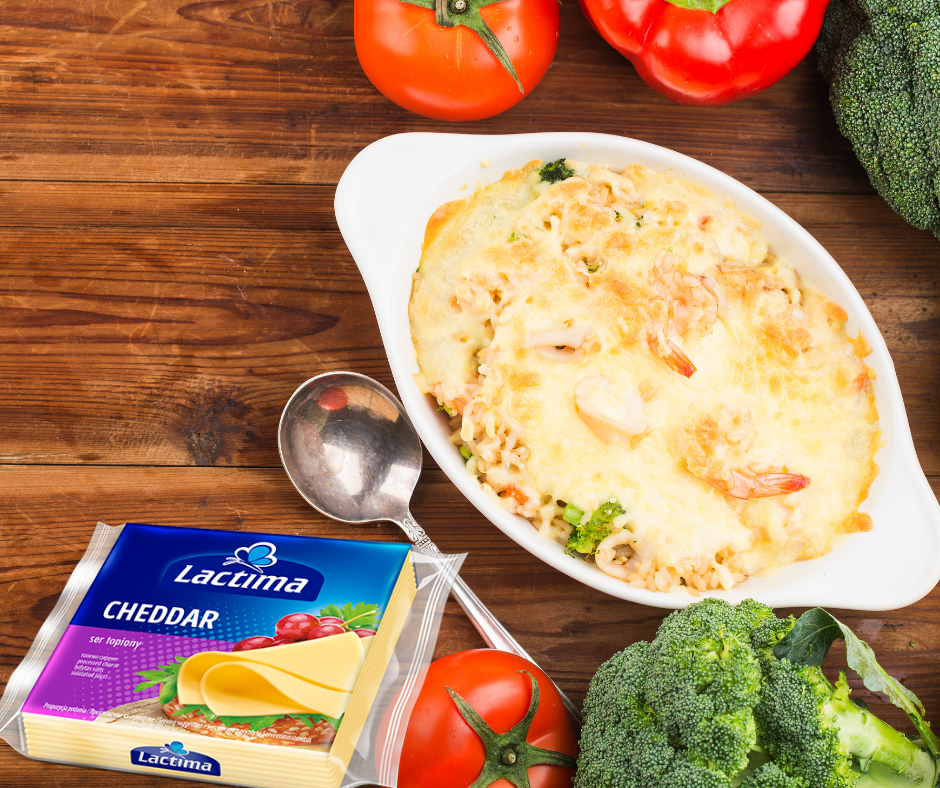 Phô Mai Lát Lactima Cheddar Ba Lan 200g