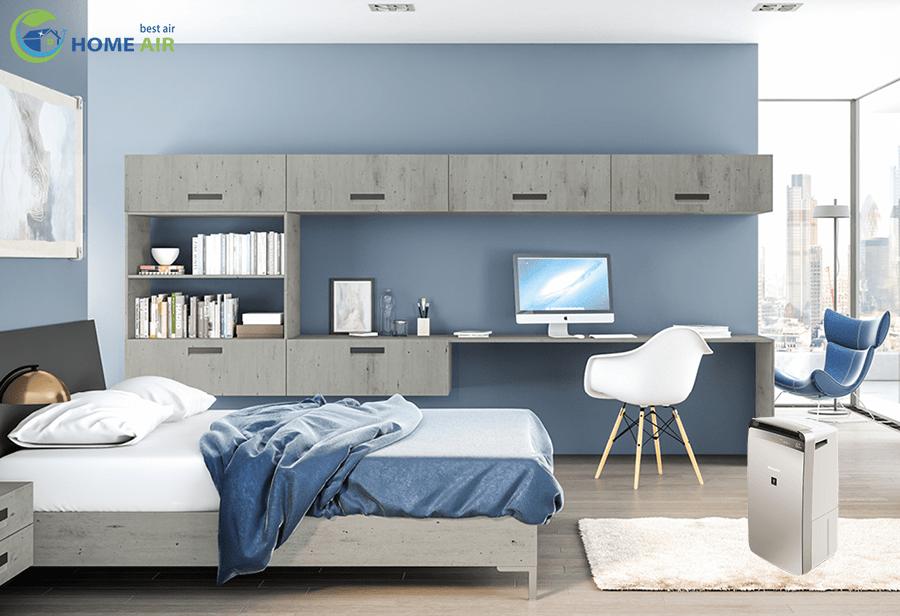 Máy lọc không khí và hút ẩm Sharp DW-J27FV-S