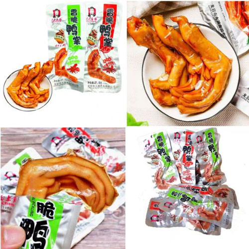 CHÂN VỊT CAY SIÊU HOT - ĂN VẶT