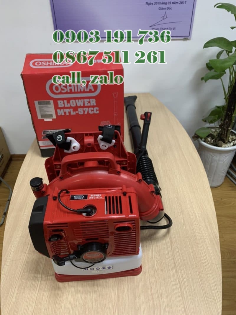 Máy thổi lá, máy thổi bụ Oshima TL 57 CC siêu khỏe