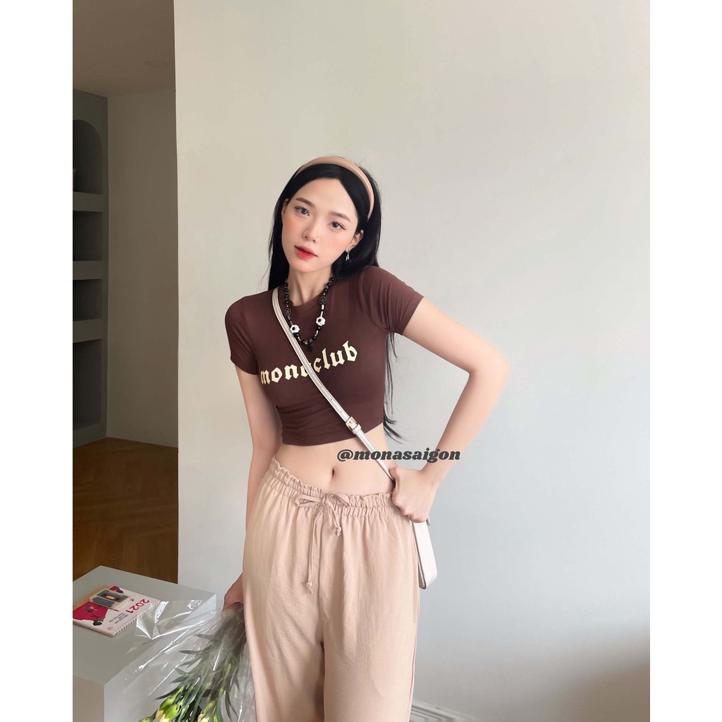 Quần đũi thô MONÁ - BEIGE TRẮNG/BE