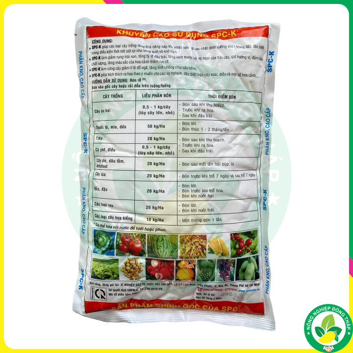 Phân Bón KALI NITRAT SPC-K Potassium Nitrate KN03 13-0-46 (Gói 2kg)