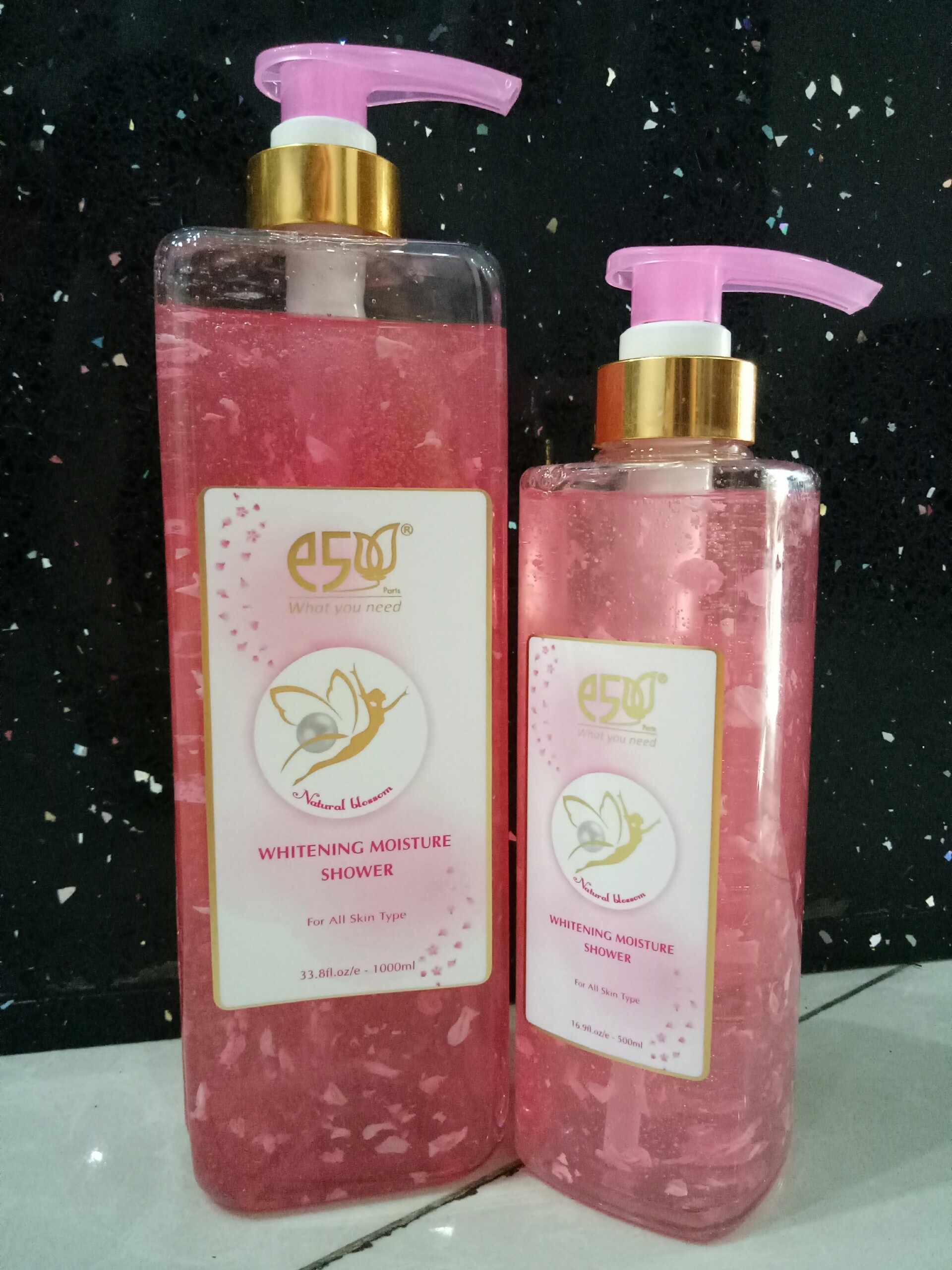 Sữa Tắm Trắng Da Giữ Ẩm E5 (Sữa Tắm Cánh Hoa)