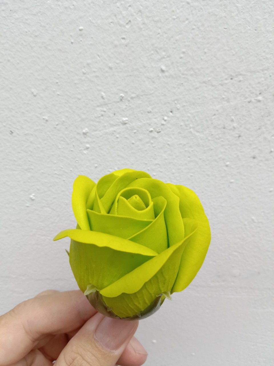 đầu bông hoa hồng sáp 3 lớp cánh