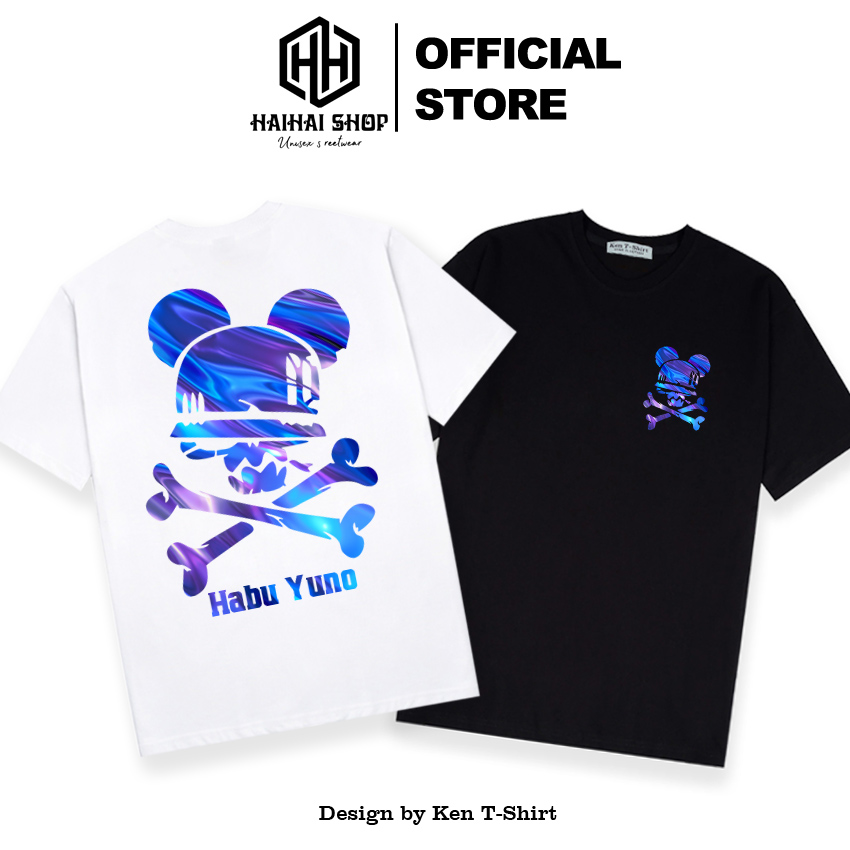 [HCM]Áo Thun Phản Quang HaloGam Logo BADHABIT  VẢI COTTON 75% Co Giãn  4 Chiều chính hãng Ken T-Shirt.