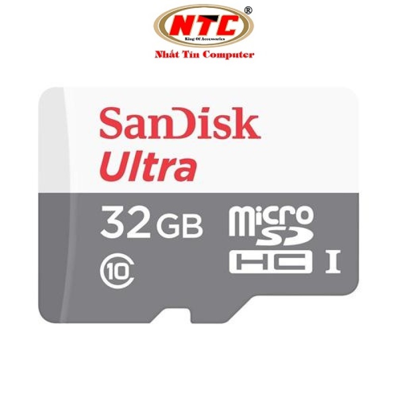 Thẻ nhớ MicroSDHC SanDisk Ultra 533X 32GB 80MB/s (Bạc) - Không Box