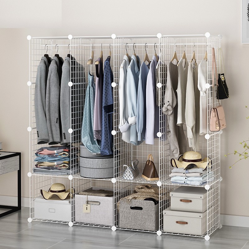 Tấm lưới sắt đe lắp ghép (đen hoặc trắng)-Tặng chốt (Giá 1 tấm lười)