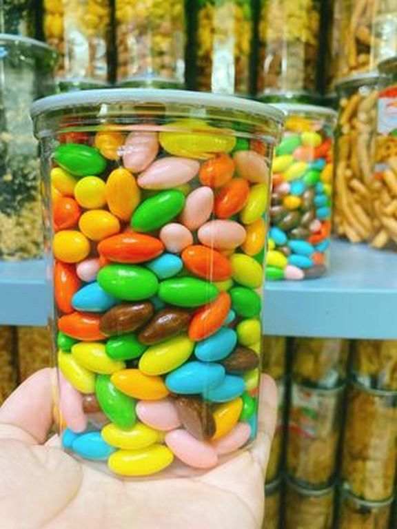 Kẹo Nhộng Socola Lon Pet 500G - Cực Ngon