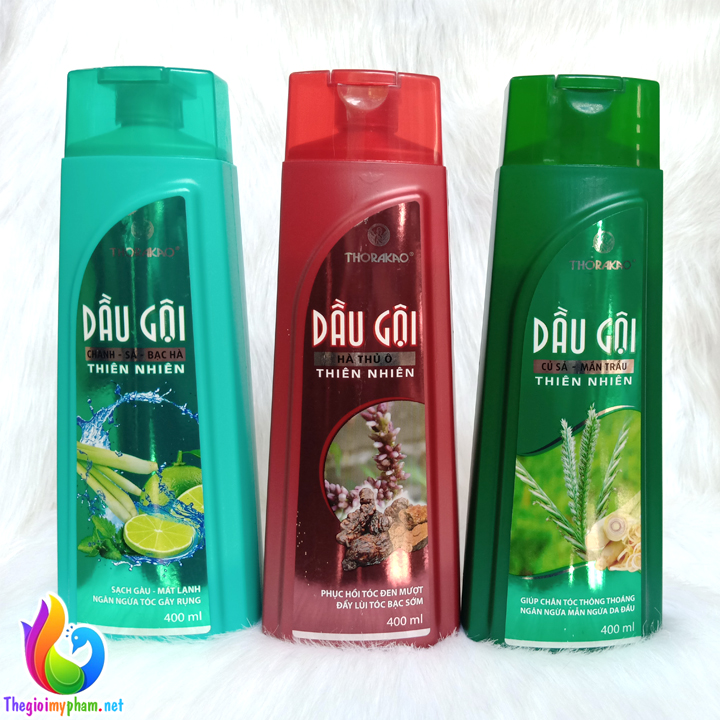 Dầu Gội Thiên Nhiên Thorakao 400ml