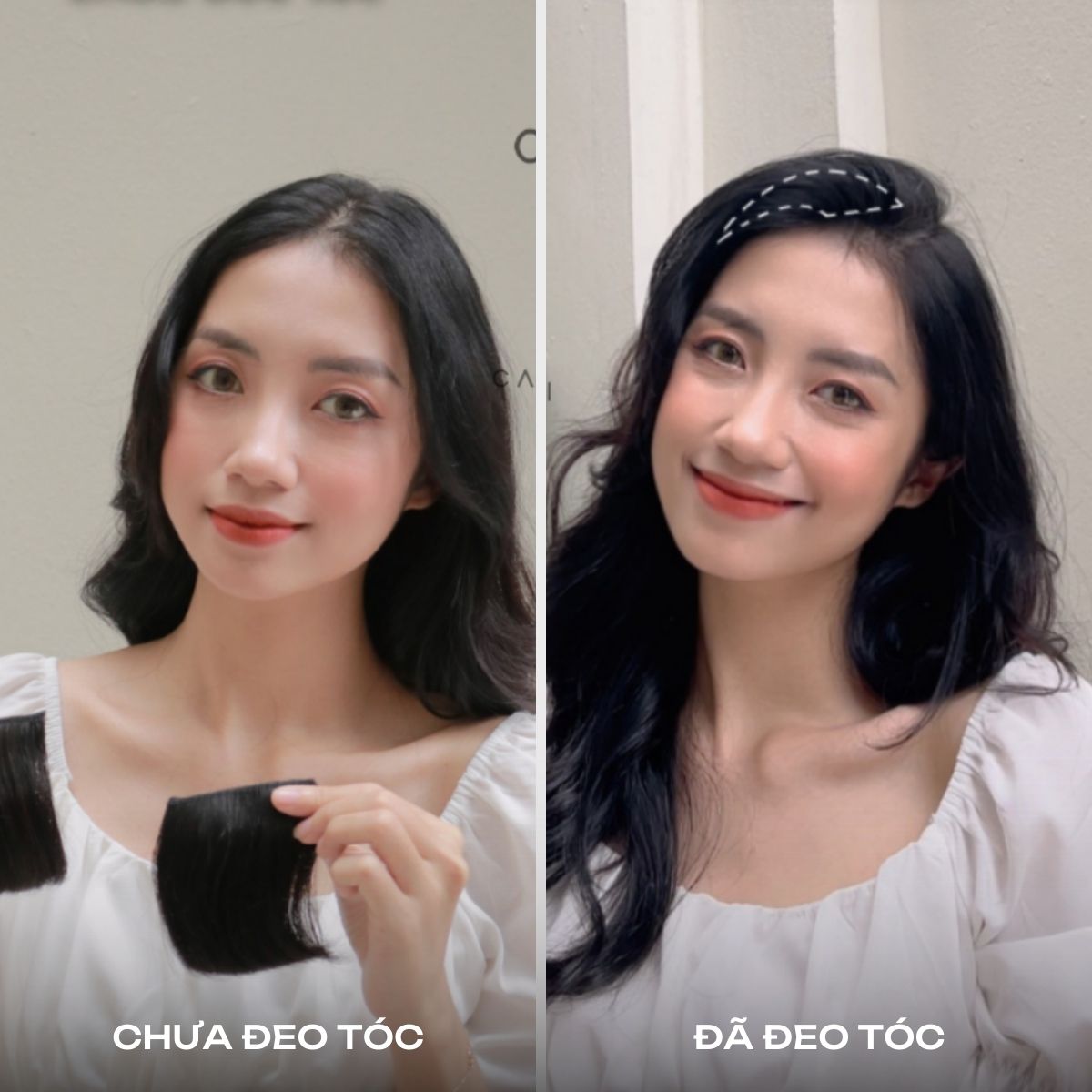 Tóc Kẹp Phồng CAPELLI 2 phím