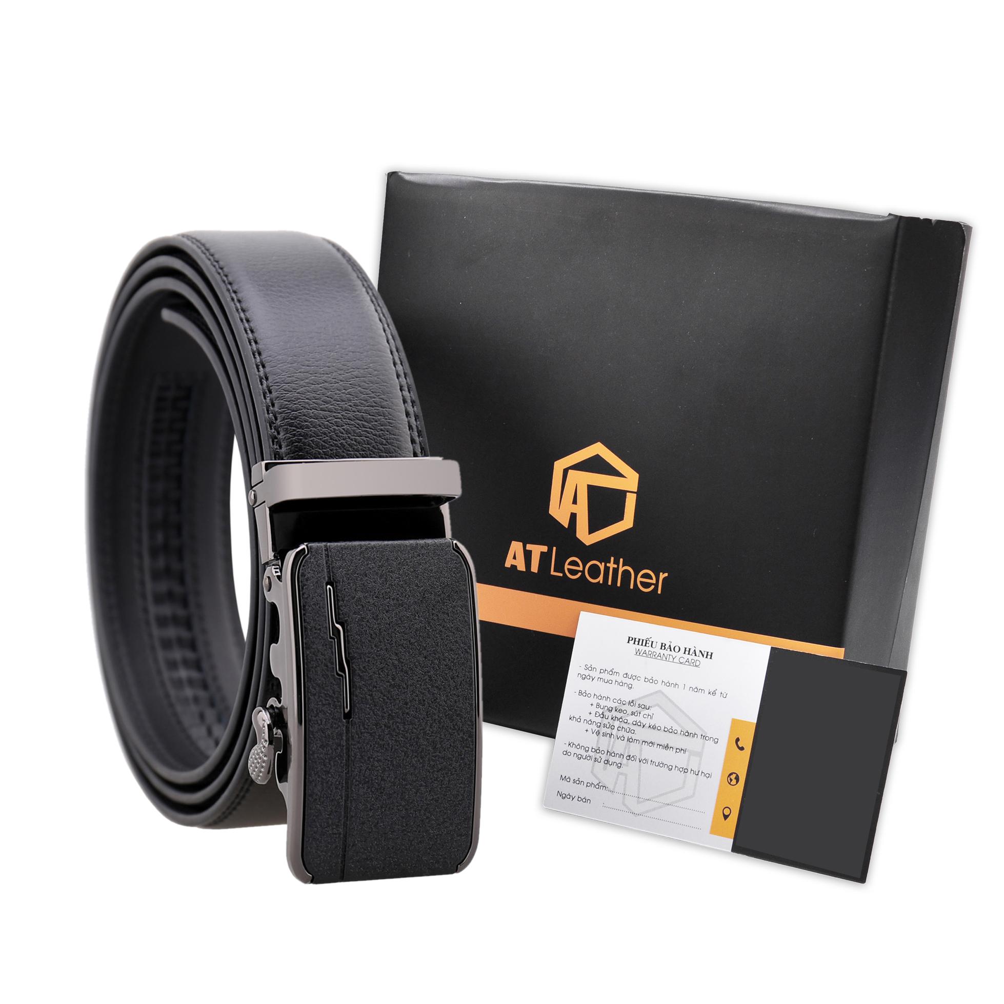 Thắt lưng nam da bò AT Leather - P142