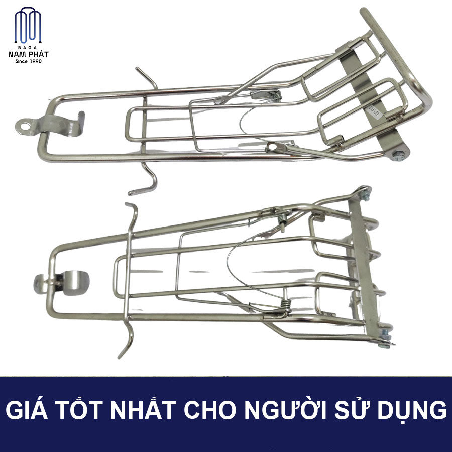 Ba ga giữa 10 li Sirius FI Inox 7 Màu Titan Baga Lượn Si rút FI