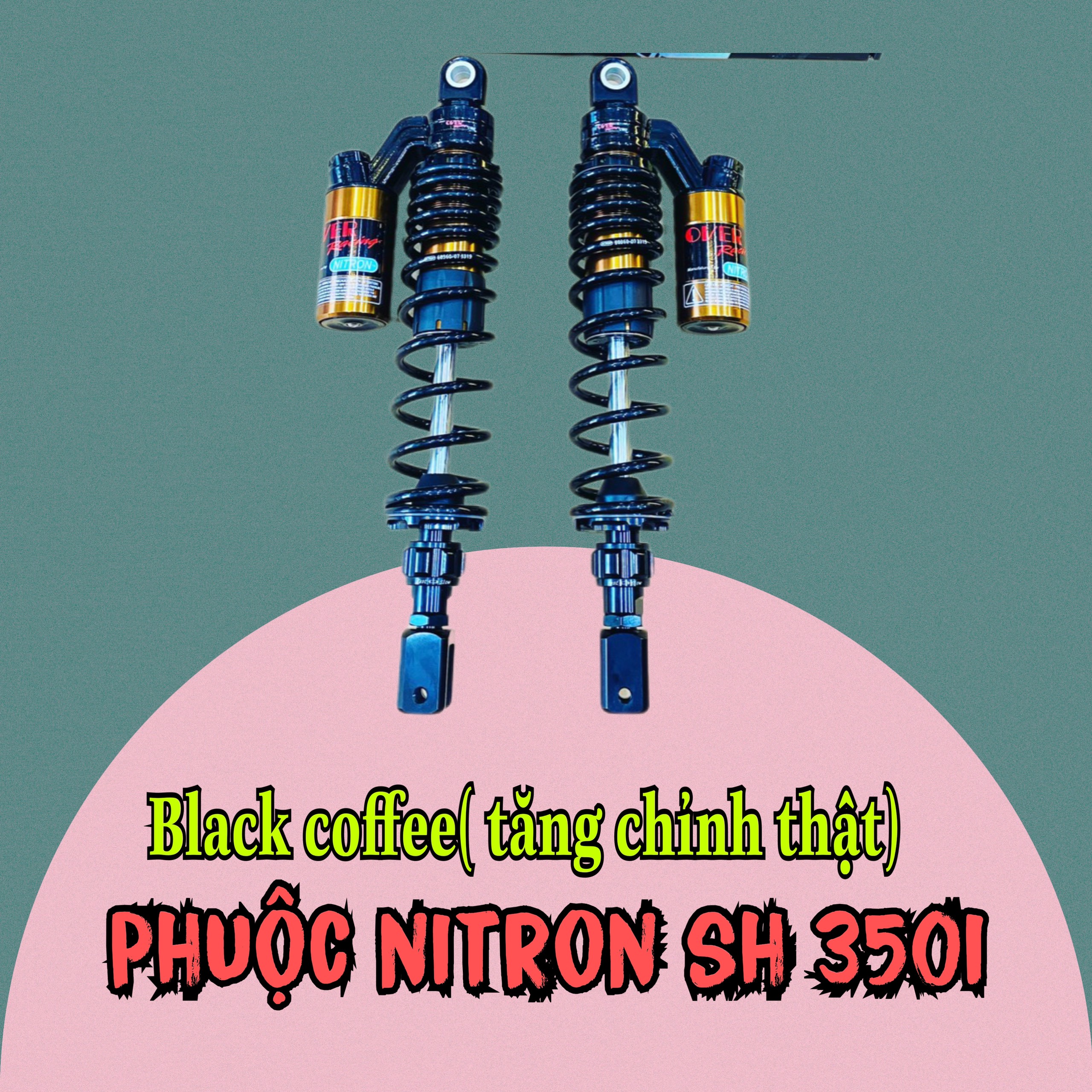 Phuộc NITRON AB-SHvn-SH 350i đủ màu