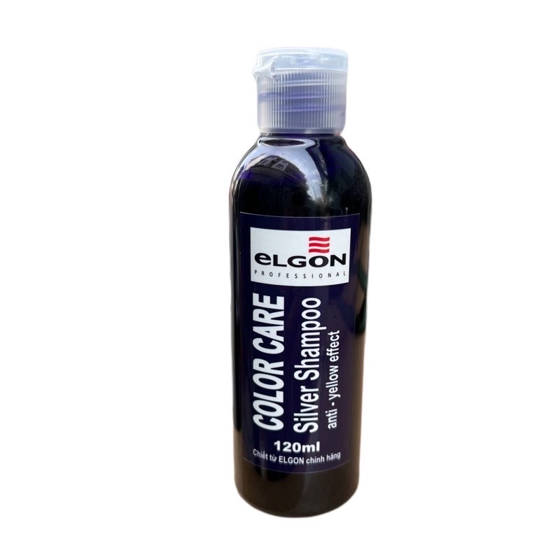 [HCM]Dầu Gội Khử Vàng Elgon Silver Shampoo 120ml