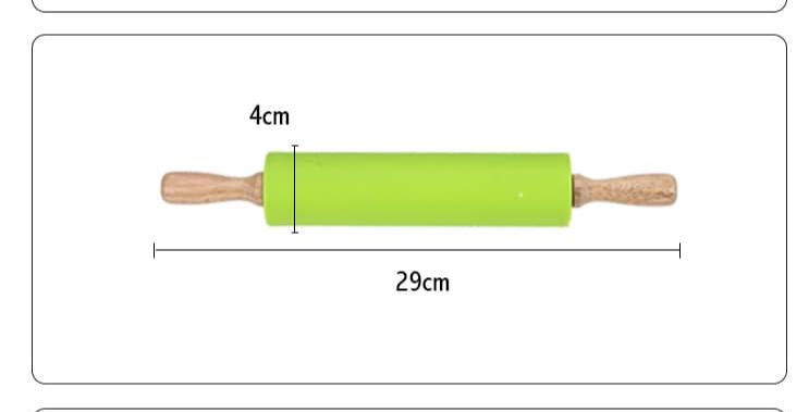 [THANH LÝ]  CÁN BỘT SILICON CHỐNG DÍNH BỘT 29cm