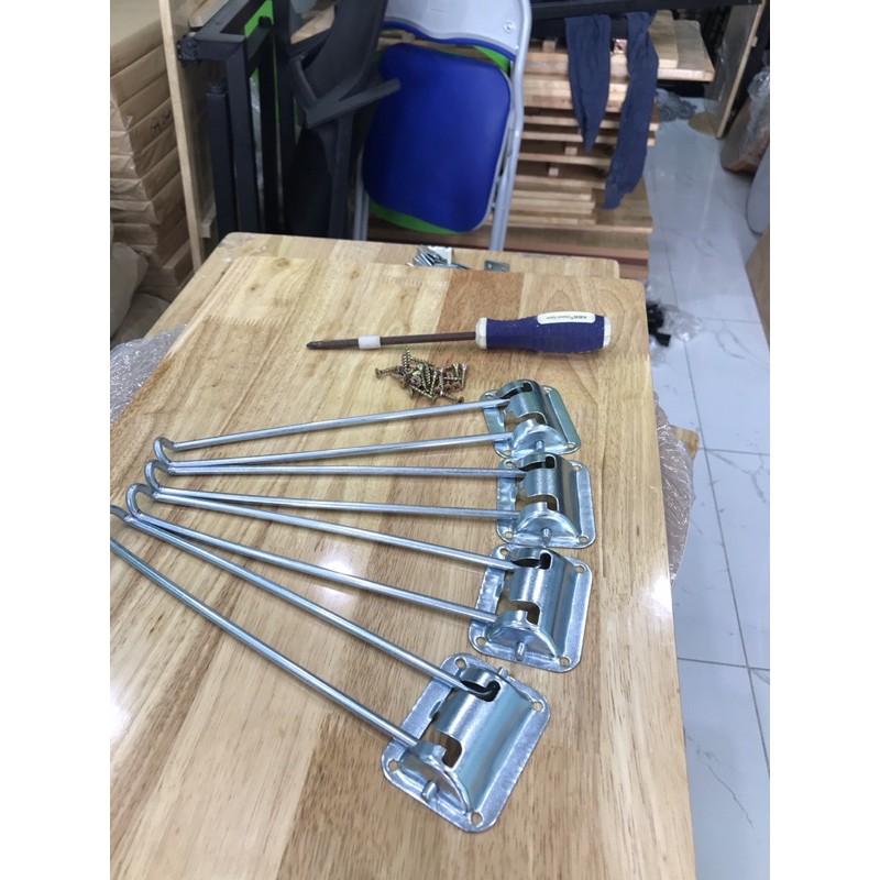 [Giá sỉ] Bộ 4 chân bàn xếp gọn Cao 28cm (1 bộ gồm 4 Chân)