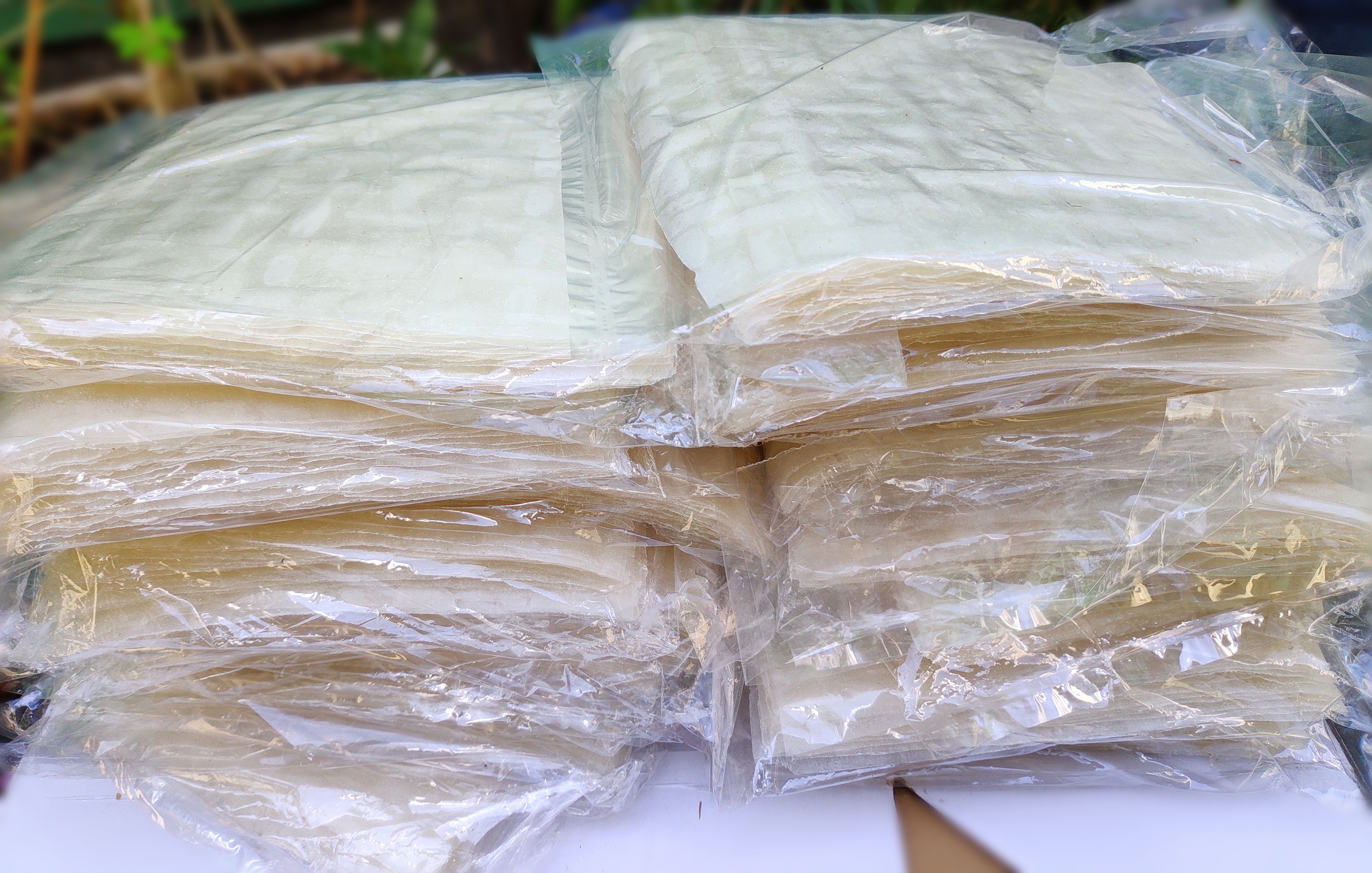 [HCM] 3 Bịch Bánh Tráng Bình Định Cuốn Chả Ram (3 bịch 60 cái - 7k 1 bịch)