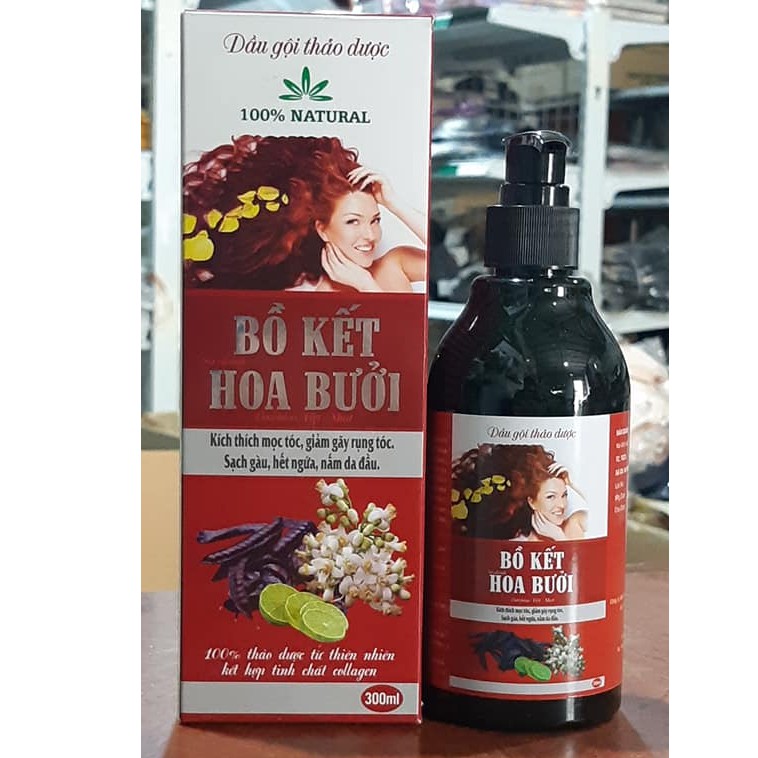SIÊU RẺ - DẦU GỘI BỒ KẾT SẢ CHANH 300 ML