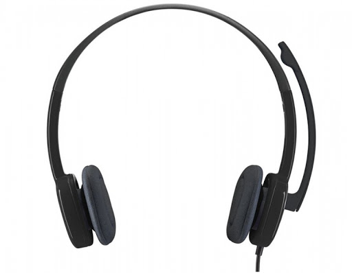 Wired headset Logitech H151 (black)-genuine goods