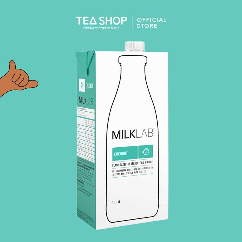 Sữa dừa cao cấp ít đường MILKLAB - Hộp 1L