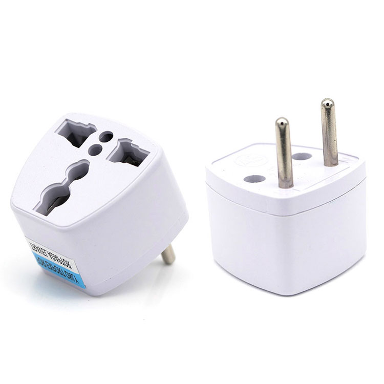 Phích cắm chuyển đổi 3 chấu sang 2 chấu - Ổ điện đa năng - Dùng nguồn điện 220V
