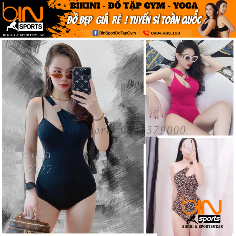 Nơi bán Bộ Bơi Nữ Một Mảnh Sexy Mặc Đi Biển Bin Sports BHV055