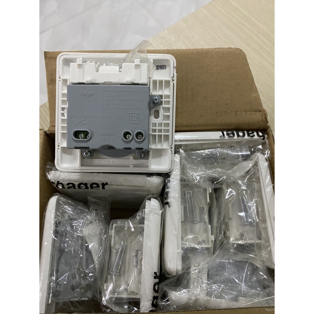 Chuông cửa Hager XD9001