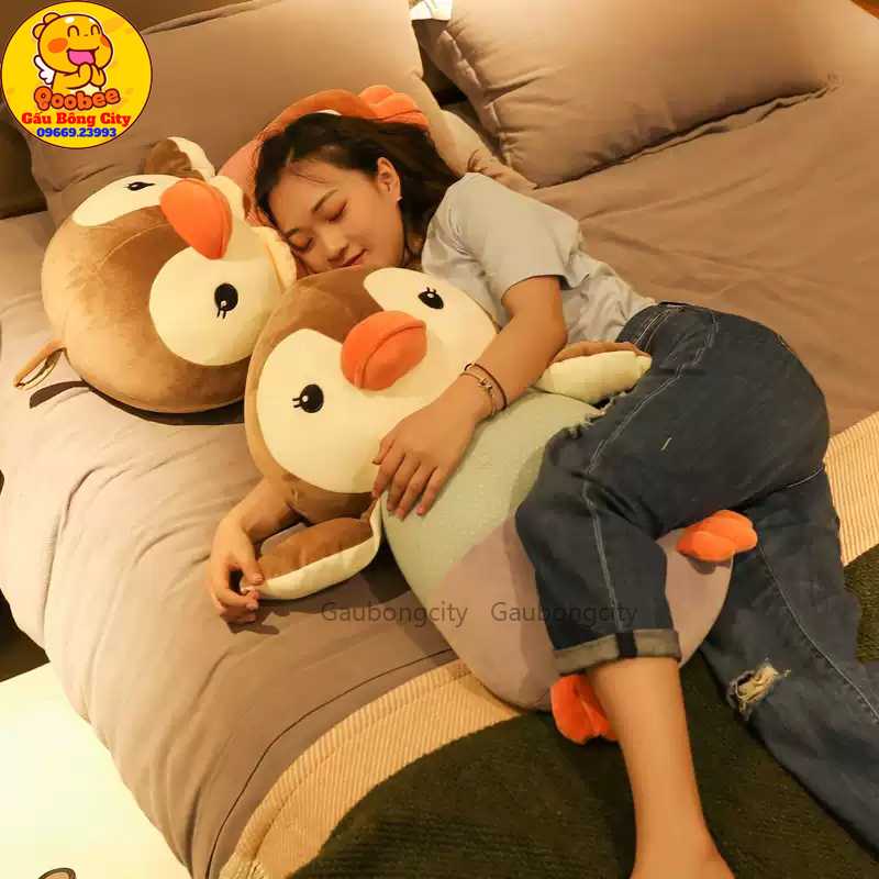 Gấu Bông Chim Cánh Cụt Mềm Mịn Cao Cấp