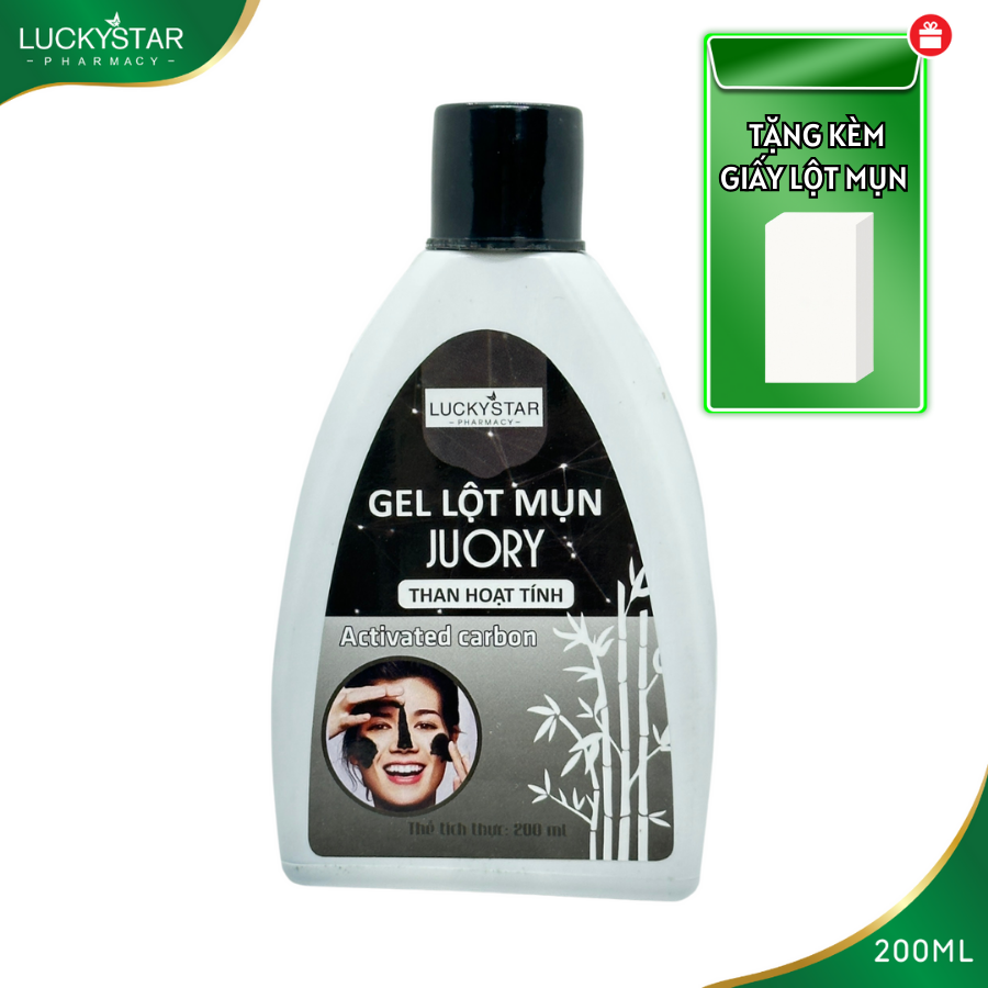 Gel Lột Mụn Than Hoạt Tính Lucky Star