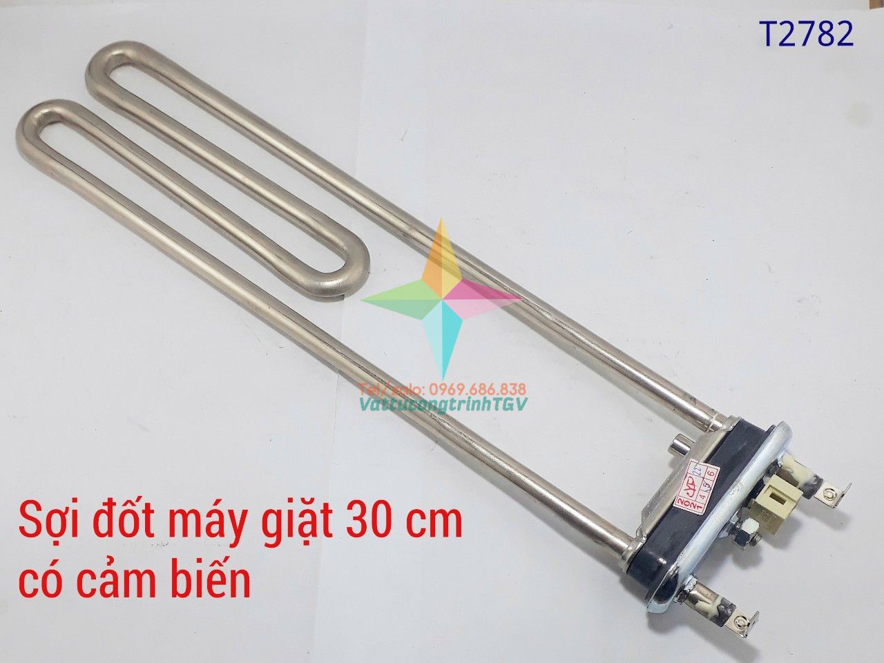 Sợi đốt nước nóng máy giặt 30cm có cảm biến