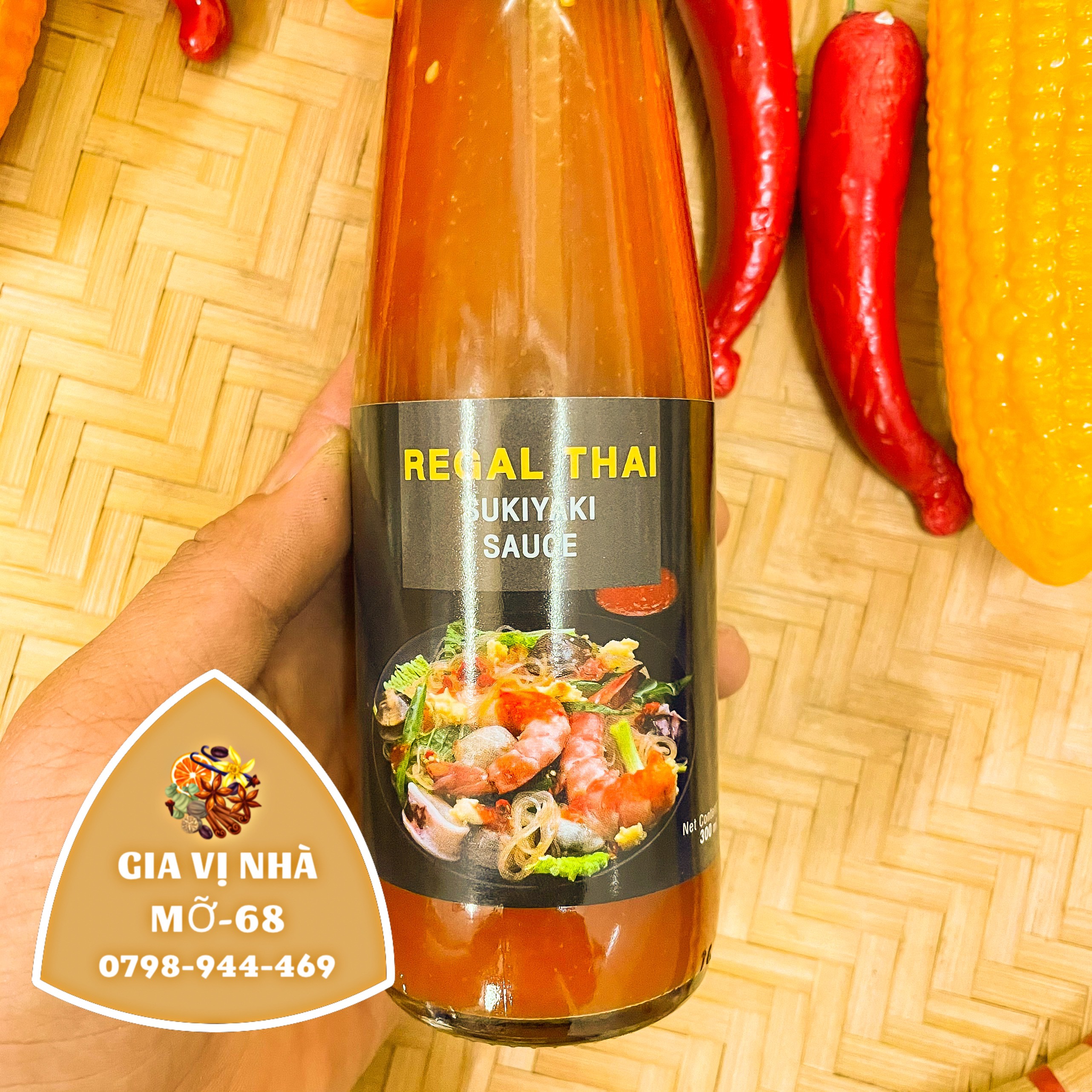 SỐT SUKIYAKI REGAL THÁI LAN-CHAI 300ML